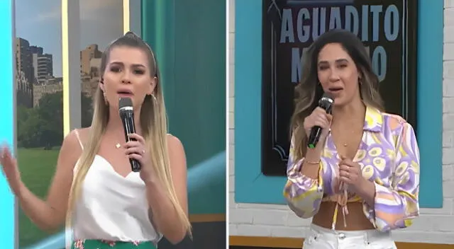 Brunella Horna y Tepha Loza se vieron cara a cara.