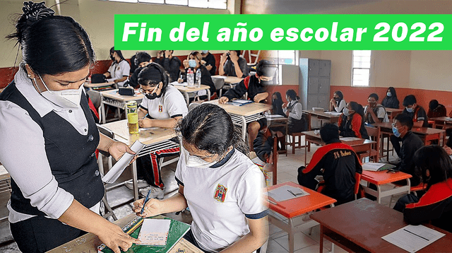 Conoce cuándo acaban las clases escolares en los colegios públicos, según Minedu.