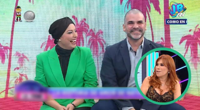 Magaly Medina y Natalia Salas se vacilan de lo lindo EN VIVO y actriz lanza anuncio: “Ya se vienen los tiktoks pelones”