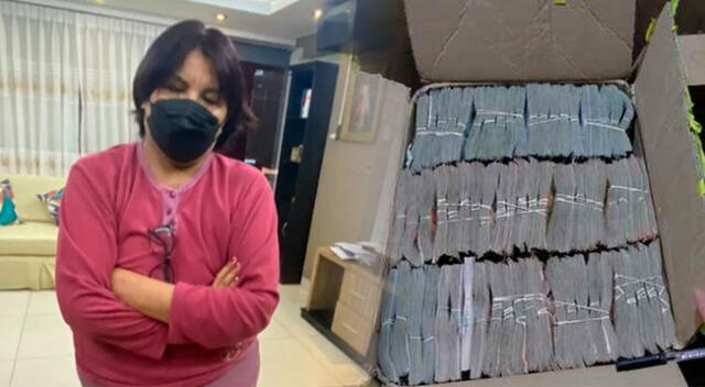 Empresaria Yolanda Huamán asegura que el dinero es de origen legal.