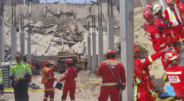 Recuperan cuerpo de obrero fallecido en derrumbe de Ventanilla.