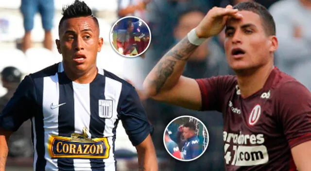 Christian Cueva le dio la “bienvenida” a Alexander Succar en la selección peruana.