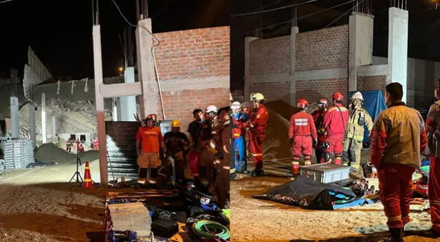 Un personal de los Bomberos comentó que usaron una retroexcavadora perforadora. Del mismo modo, señaló que también utilizaron baldes, pico y lampas.