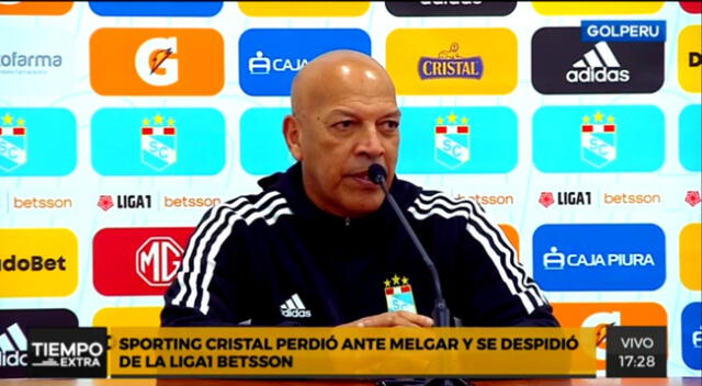 Robero Mosquera reveló que su contrata acaba este 2022 y aún no sabe si seguirá al mando de Cristal.