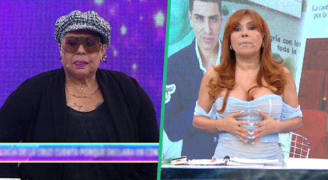 Lucía de la Cruz aclara EN VIVO a Magaly Medina supuesto 'apoyo' a John Kelvin: "No saco cara por él ni por Dalia"