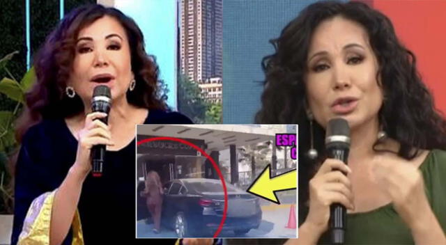 Janet Barboza es evidenciada estacionando su vehículo en lugar para discapacitados.