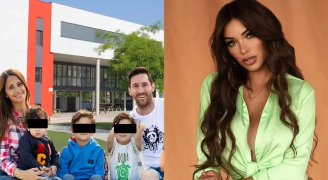 Paula Manzanal reveló que su pequeño hijo de 4 años estudió en el colegio de los hijos de Messi.