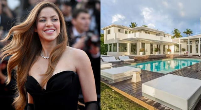Shakira se mudará junto a sus hijos a una mansión valorizada en 15 millones de dólares.