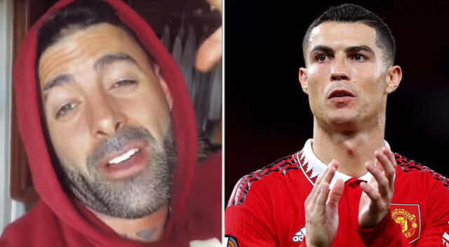Sebastián Lizarzaburu se comparó con Cristiano Ronaldo.