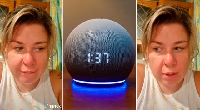 La joven le pidió un consejo a Alexa para calmar a sus niños.