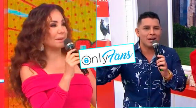 Néstor Villanueva anuncia su OnlyFans y es troleado en vivo en América Hoy.