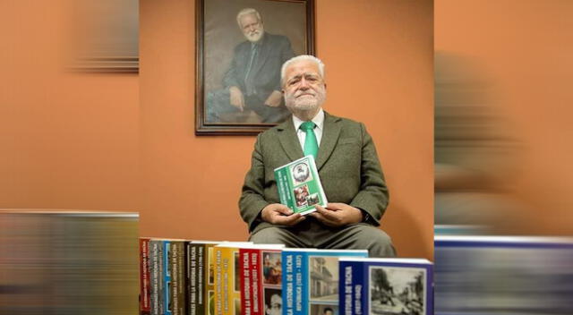Historiador tacneño Luis Cavagnaro.