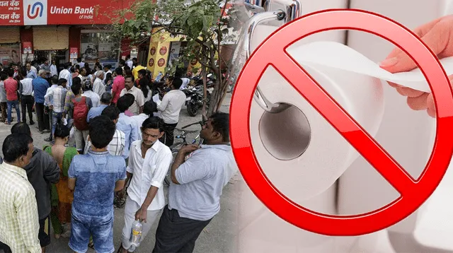 En la India no se usa el papel higiénico