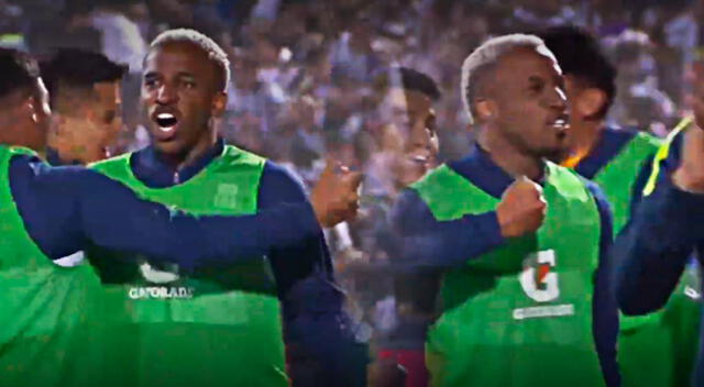 Jefferson Farfán gritó de emoción por el gol de Alianza Lima