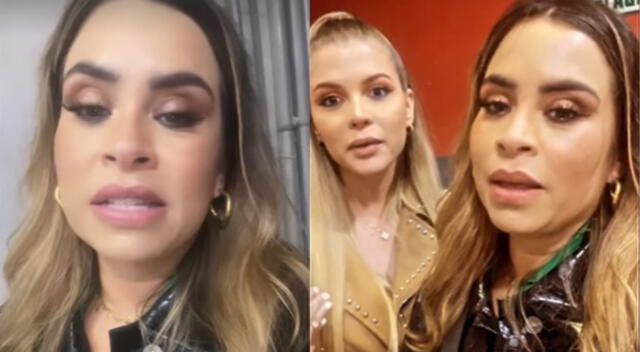 Ethel Pozo y Brunella Horna decepcionadas tras asistir al concierto de Bad Bunny.