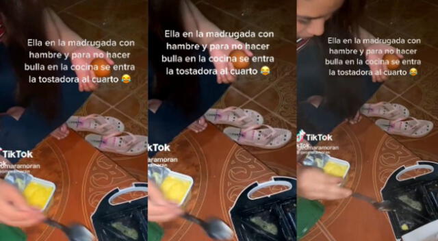 No tuvo problemas en freirse un huevo frito