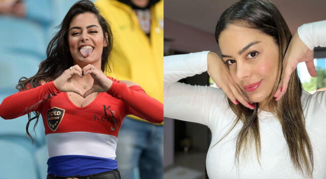 Larissa Riquelme saltó a la fama internacional en el Mundial Sudáfrica 2010.