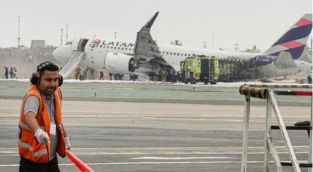 Accidente en el Aeropuerto Jorge Chávez