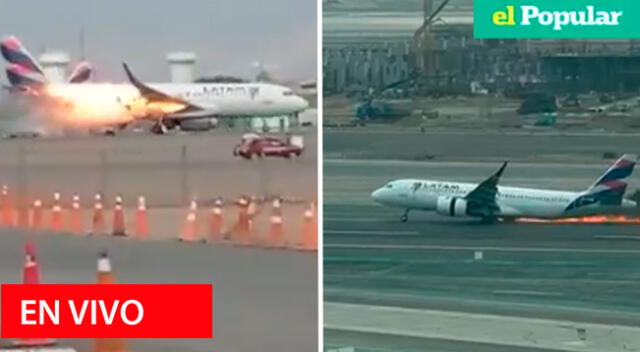 Averigua el minuto a minuto del accidente del avión de Latam en el aeropuerto Jorge Chávez.