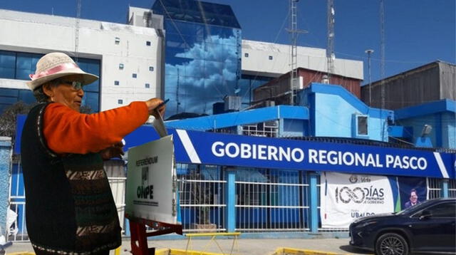 Pobladores de Cerro de Pasco molestos con candidatos a gobernador regional.