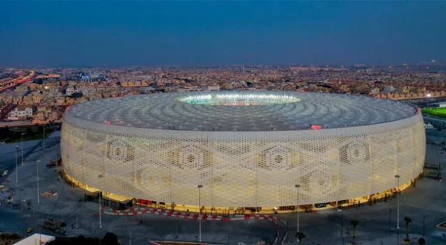 Al Thumama Stadium tiene forma de gahfiya, el gorro utilizado por los hombres en Medio Oriente