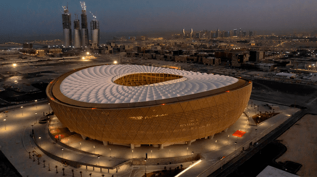 Lusail Stadium es el estadio más grande de la Copa del Mundo 2022. Puede albergar a un total de 80 mil personas.