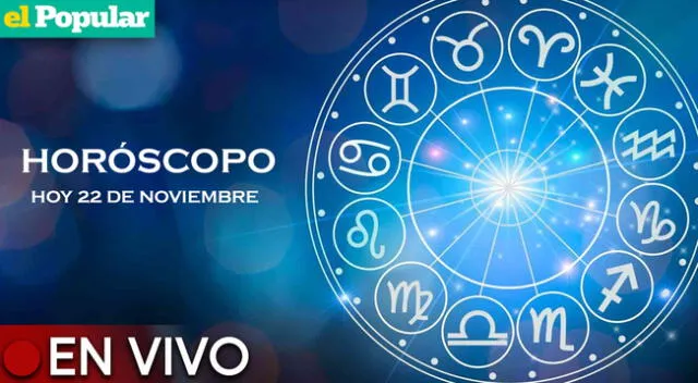 Conoce el horóscopo de hoy martes 22 de noviembre.