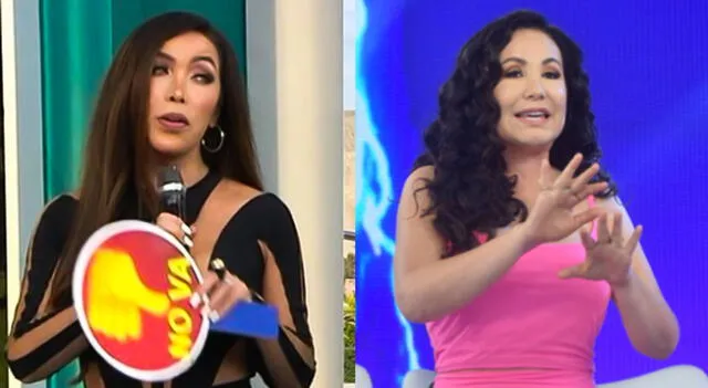 Janet Barboza SE MOLESTA por crítica y CORTA EN VIVO a Nicole Akari