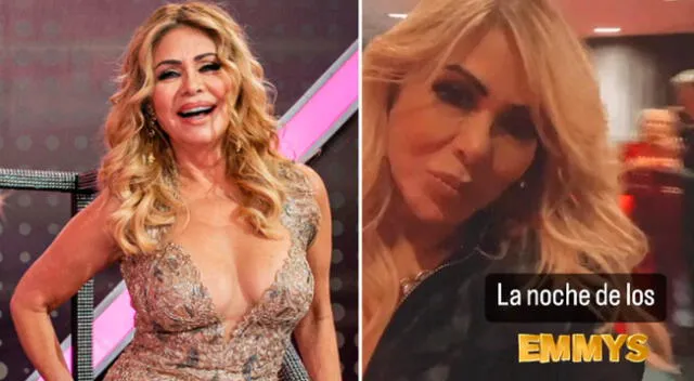 Gisela Valcárcel se luce en exclusiva gala.