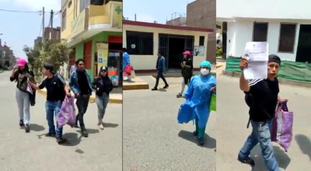 Mujeres enfermeras siendo acosados por vecinos de Comas