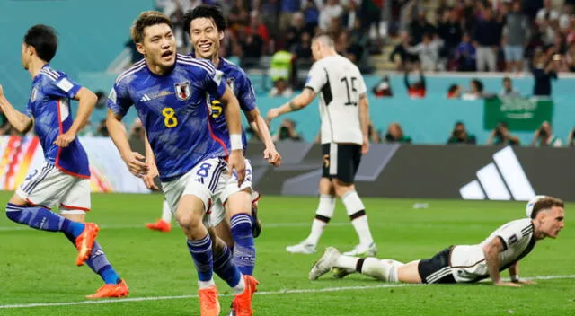 Japón le dio vuelta al marcador y es una hazaña ante Alemania.