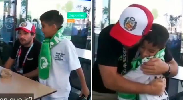 Michael Succar tuvo un emotivo momento con un niño árabe que le mostró la bondad de su cultura.