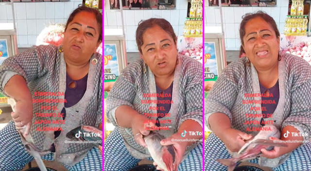 La 'Tía Esmeralda' se hizo viral en redes sociales.