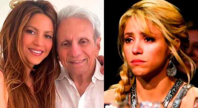 Shakira preocupada por su papá.