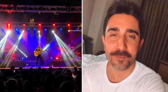 Alex Ubago anunció que sí tendrá concierto.