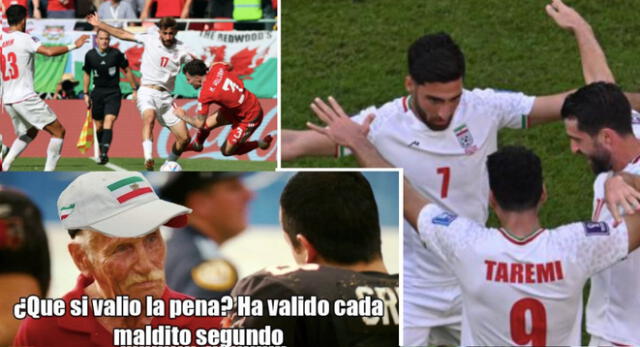 Los memes no se hicieron esperar tras el duelo de Irán vs. Gales.