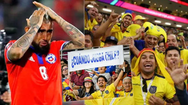 Chile fue troleado por hinchas de la 'Tri' y se volvió tendencia.