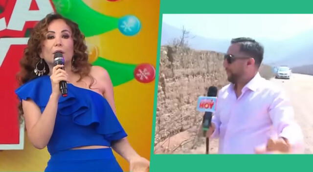 Janet Barboza ENFURECE y CORTA a reportero por no hacer 'papelón' en boda de Tilsa: "No queremos verte, hasta la próxima"