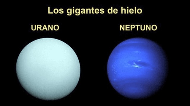 A pesar de su gran tamaño, Urano gira muy rápido.