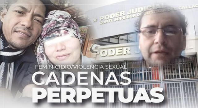 Condenan a cadena perpetua a Marco Díaz Nortiel por feminicidio y Luis Príncipe García por violación y tocamientos