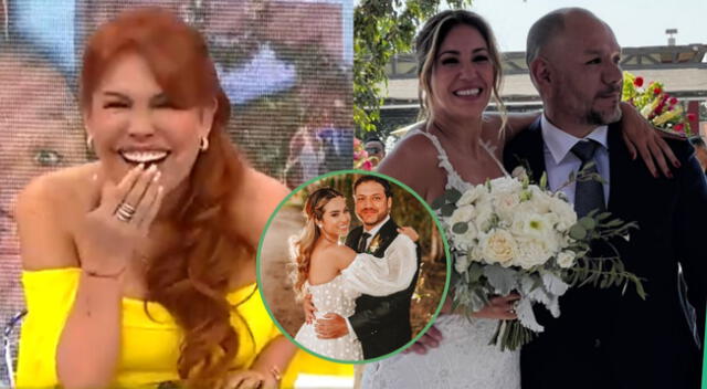 Magaly Medina critica la boda de Tilsa Lozano y Jackson Mora
