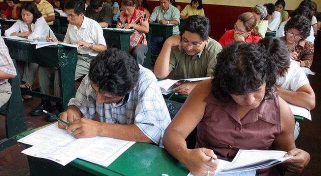 Educadores del Perú, realizarán la prueba para el nombramiento de docentes en diciembre.
