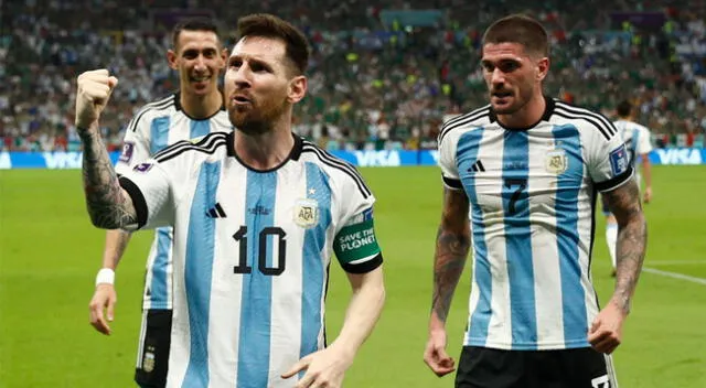 Lionel Messi anotó el primer tanto contra el equipo azteca.