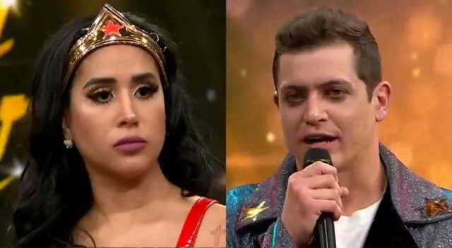 Gino Pesaressi y Melissa Paredes protagonizan un tenso momento