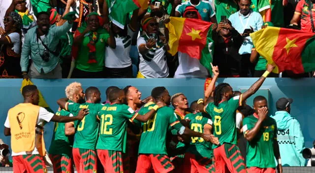 Camerún gana 1-0 a Serbia en el Mundial.
