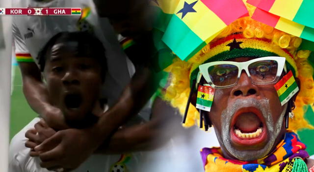 Ghana se impone en el partido y genera una nueva sorpresa en el Mundial.