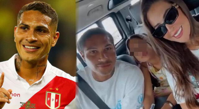 Paolo Guerrero y Ana Paula Consorte se lucen junto a las hijas de la modelo.