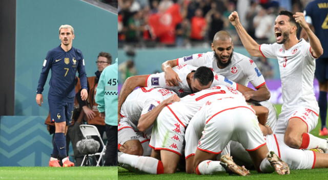 Túnez le ganó a Francia por 1 - 0, pero no le alcanzó para clasificar a octavos de final.