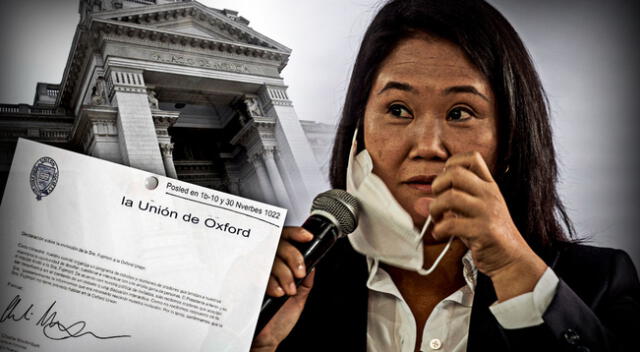 Keiko Fujimori es acusada por los delitos de crimen organizado, lavado de activos, obstrucción a la justicia, entre otros.