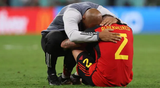 Bélgica quedó fuera del Mundial Qatar 2022 y la tristeza de los jugadores era evidente.